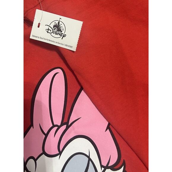 Disney parks Minnie Mouse Daisy Duck Red Spirit Jersey kids Xtra large NWT - Picture 6 of 7